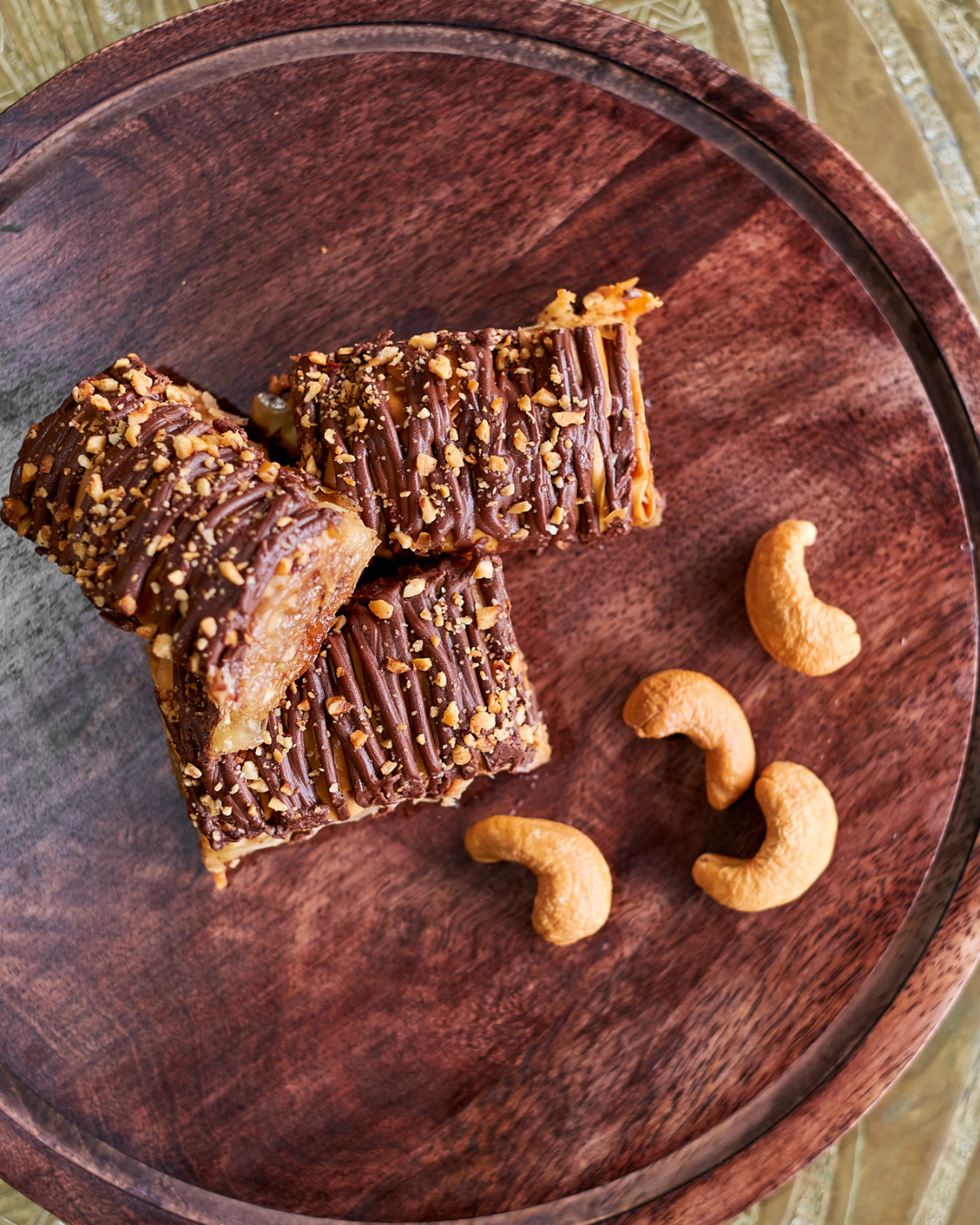 Chocolate Cashew Baklava