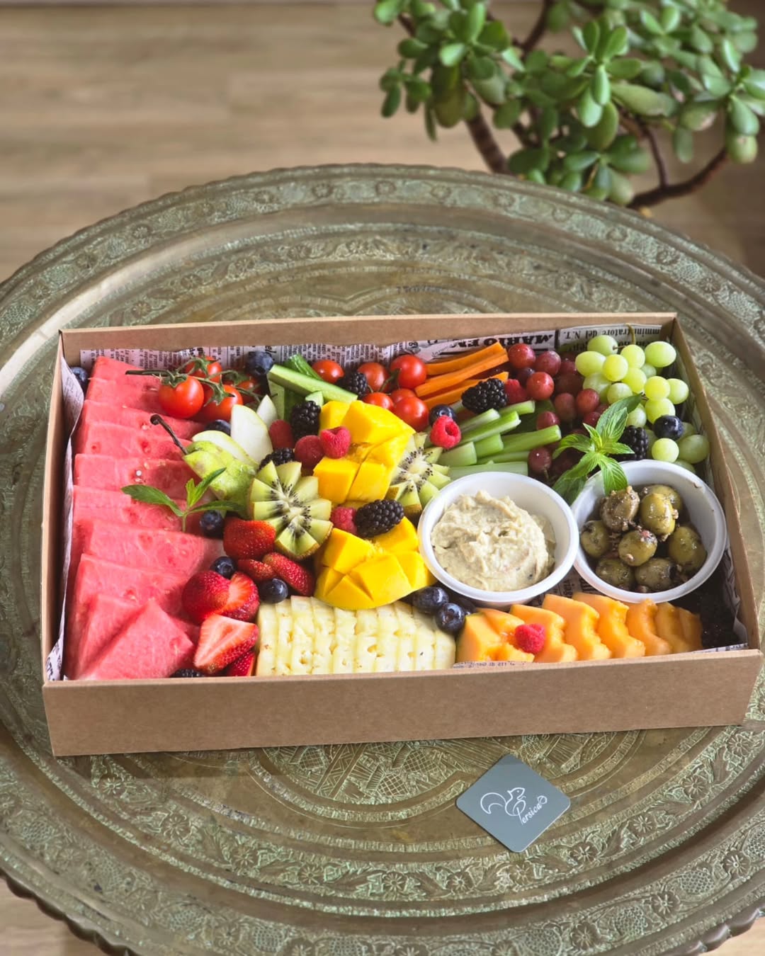 Seasonal Fruits & Veggies Platters