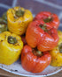 Stuffed Capsicum with Herbed Rice
